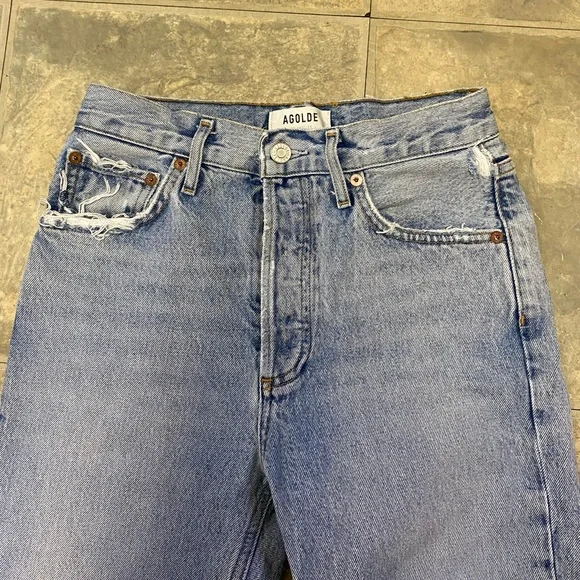 AGOLDE Riley Crop Jeans - Picture 2 of 5